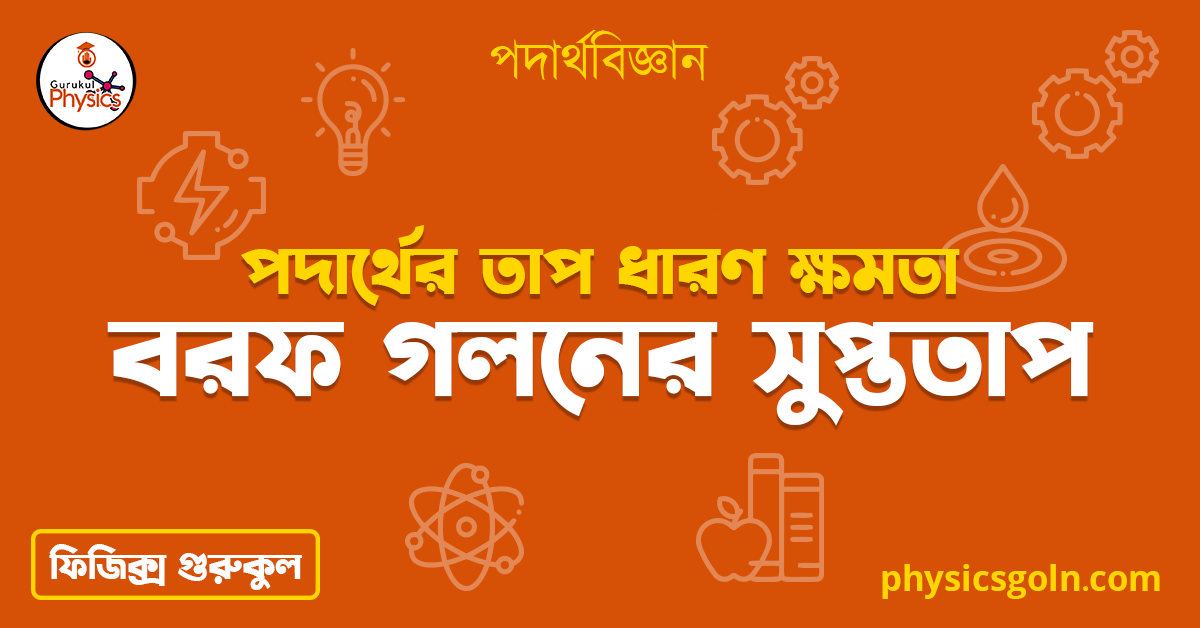 বরফ গলনের সুপ্ততাপ