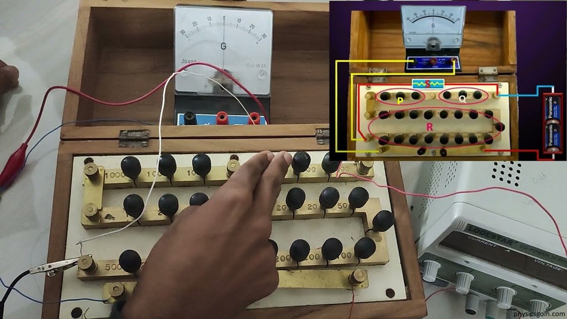 পোস্ট অফিস বাক্স ব্যবহার করে রোধ নির্ণয়