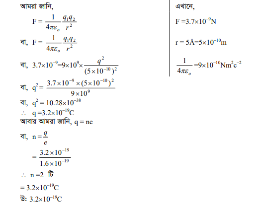 শূন্যস্থানে কুলম্বের সূত্র 12 আধান: কুলম্বের সূত্র