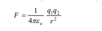 শূন্যস্থানে কুলম্বের সূত্র 6 আধান: কুলম্বের সূত্র