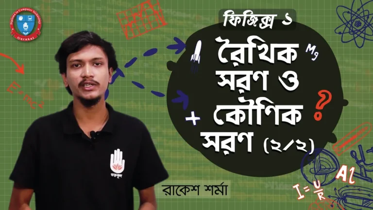 রৈখিক সরণ রৈখিক সরণ ও কৌণিক সরণ